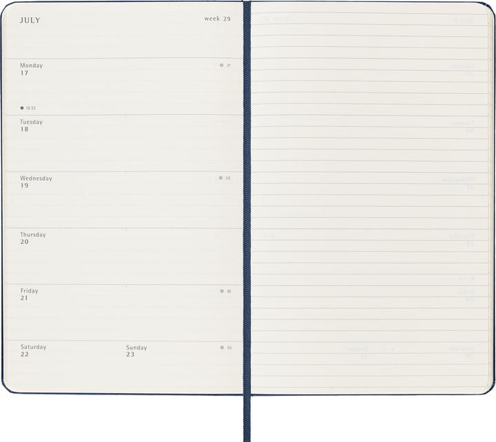 Actual product image Moleskine Student Agenda (13 x 21 cm, English)