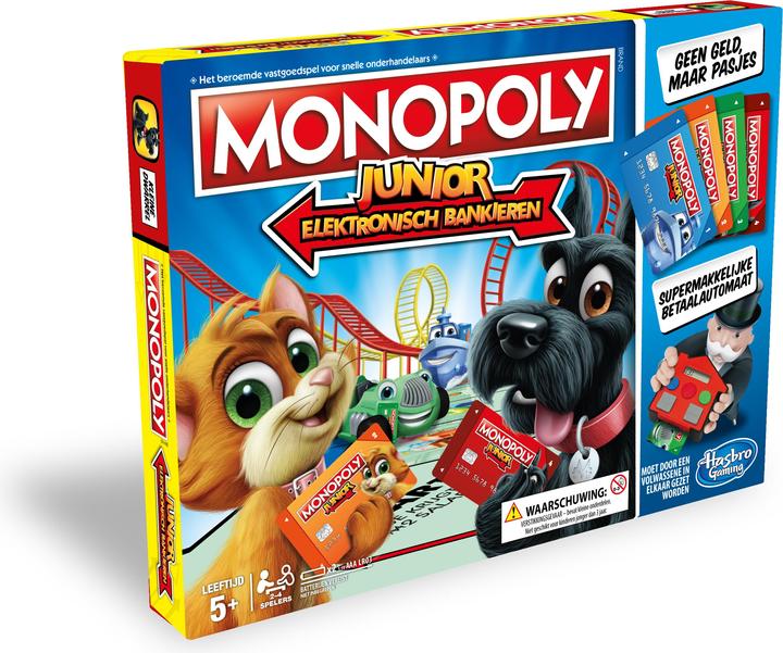 Hasbro Gaming Monopoly Junior - Elektronisch (Niederländisch)