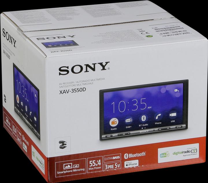 Actual product image Sony XAV-3550D (Android car)