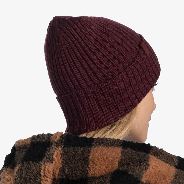 Produktbild Buff Knitted Hat Norval Maroon (One Size)