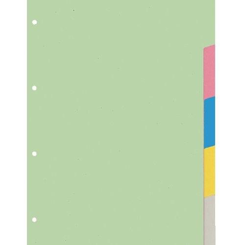 Actual product image Kangaro Blank index DIN A5 assorted colours 5-piece cardboard rectangular