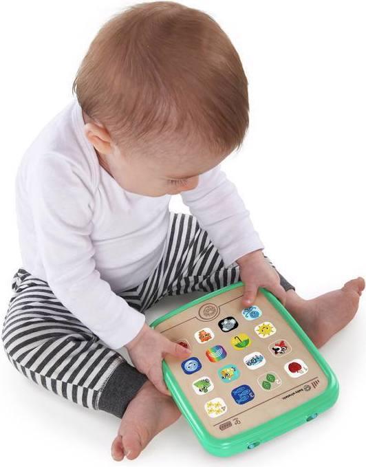 Actual product image Hape Baby Einstein Baby Learning Tablet (Italian, German, English)