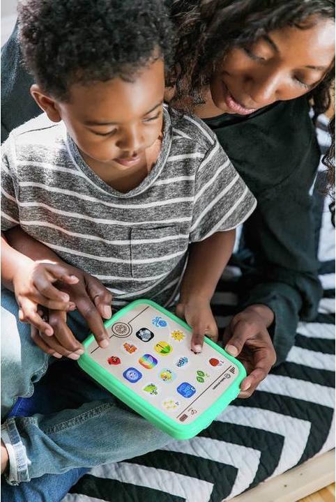 Actual product image Hape Baby Einstein Baby Learning Tablet (Italian, German, English)