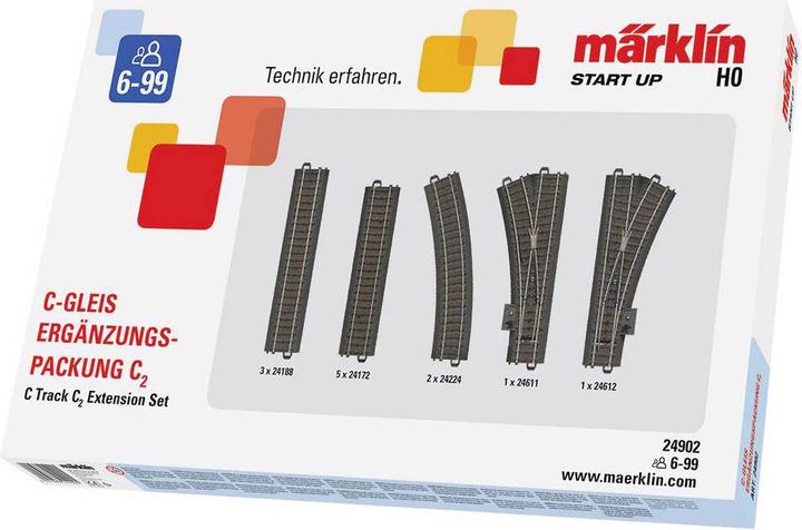 Produktbild Märklin Start up - C-Gleis-Ergänzungspackung C2 (Spur H0)