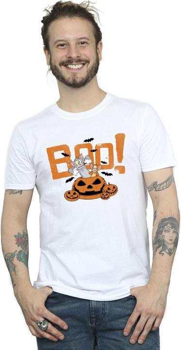 Immagine prodotto Tom & Jerry Halloween Boo! Maglietta Uomo (S)