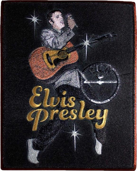 Produktbild Elvis Mikrofon Aufnäher zum Aufbügeln