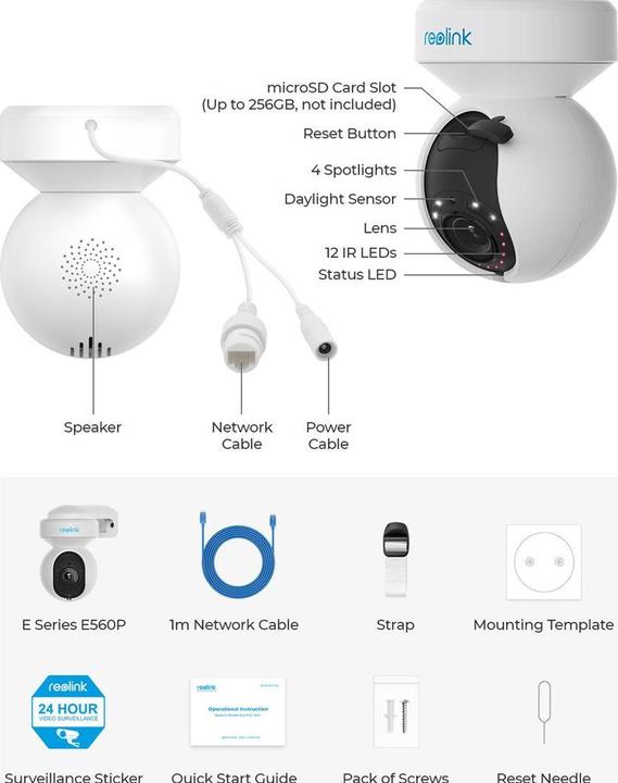 Produktbild Reolink E Series E560P (3840 x 2160 Pixels)