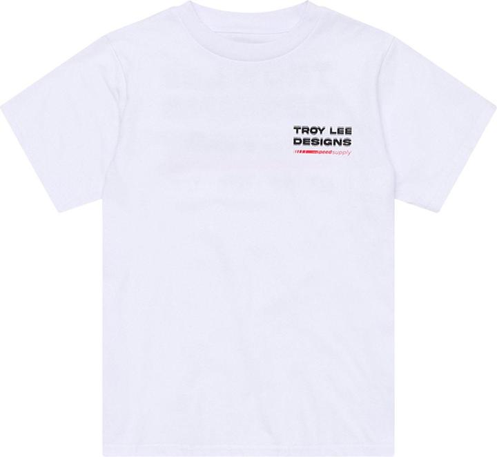 Productafbeelding Troy Lee Designs T-Shirt, Factory, white, youth S (S)