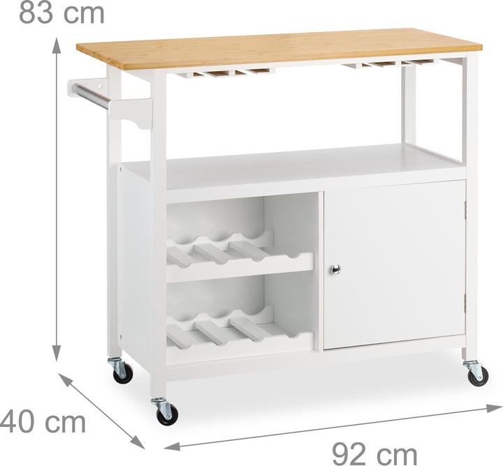 Produktbild Relaxdays Küchenwagen