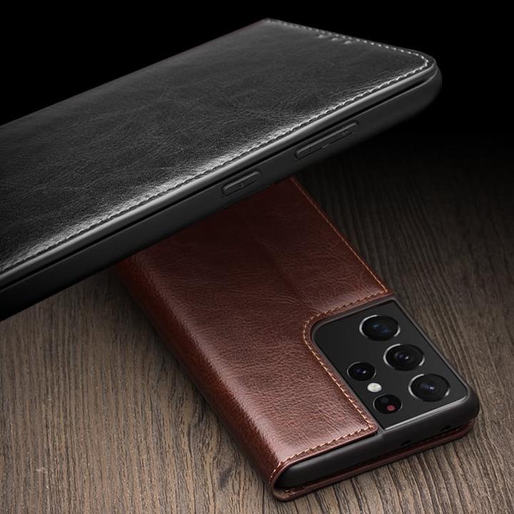 Actual product image QiAlino Cover Flip (Samsung Galaxy S24+)