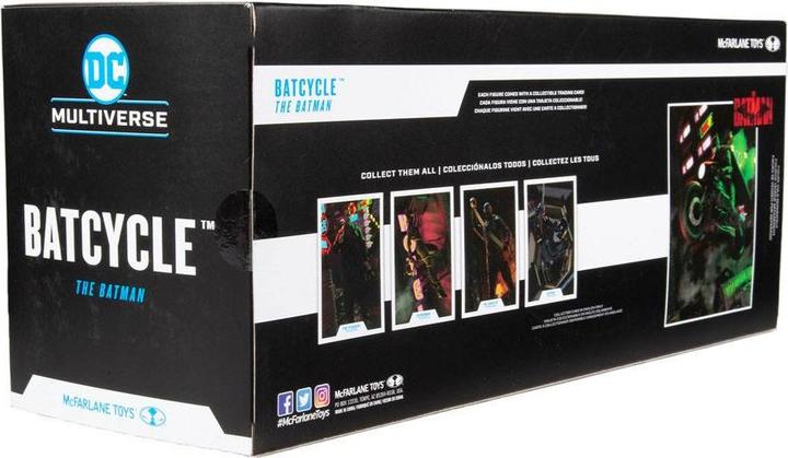 Produktbild McFarlane AF The Batman (Movie 2022) : Batcycle L19 cm