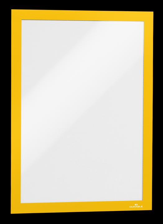 Image du produit Durable 2 cadres magnétiques autocollants DURAFRAME® jaune