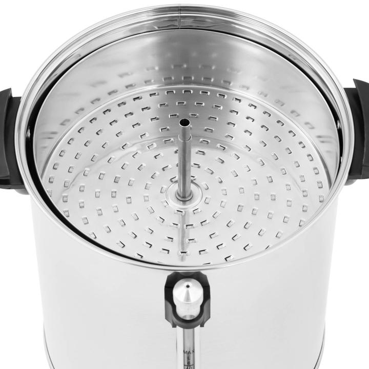Produktbild Royal Catering Filterkaffeemaschine für 40 Tassen 6 l Edelstahl Füllstandsanzeige Kaffeeautomat