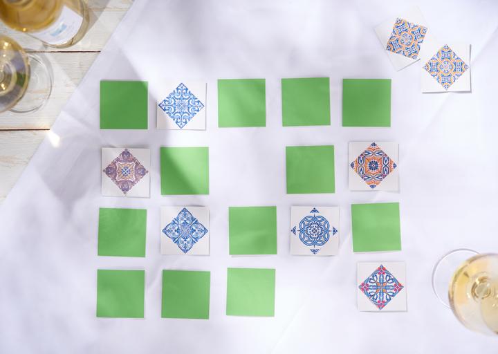 Image du produit VBS Cartes vierges XXL, 6 x 6 cm, 60 pièces (60 pièces)