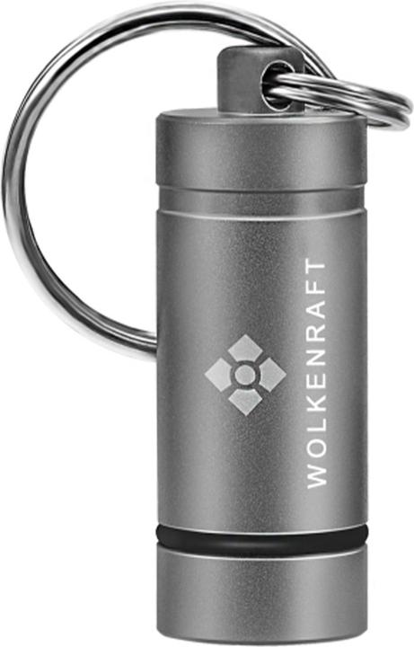 Wolkenkraft Live Dosing Capsule Container Gun Metal (1 x)