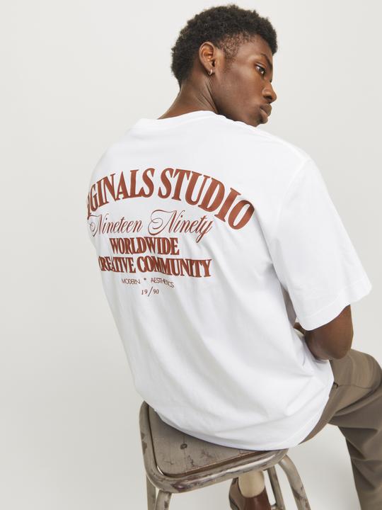 Actual product image Jack & Jones Jorroxbury Type Tee Ss Crew Neck (XXL)