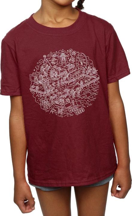 Image du produit Star Wars - T-shirt CHRISTMAS DEATH STAR - Fille (140, 146)
