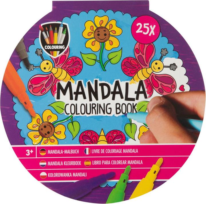 Produktbild Grafix Mandala-Malbuch, 25 Malseiten