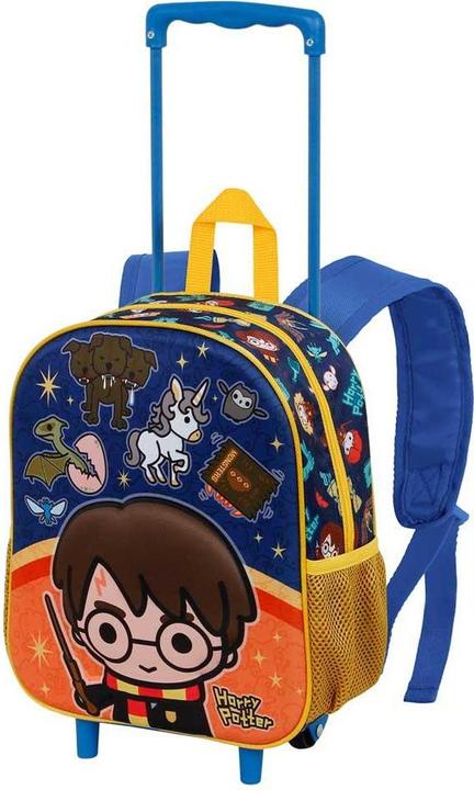 Actual product image Karactermania Small 3D Backpack with Wheels Crest