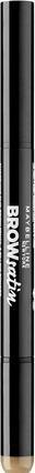Actual product image Maybelline New York Brow Satin Duo (Foncé, Blond)