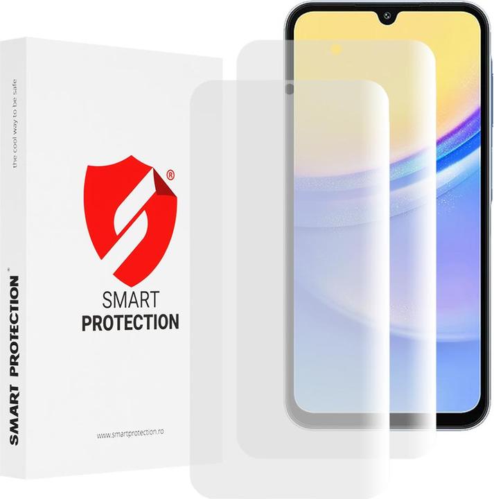 Actual product image Smart Protection - Premium Classic (2 pack) - Samsung Galaxy A15 4G / A15 5G - Clear (2 Piece, Samsung Galaxy A15 5G, Samsung Galaxy A15)