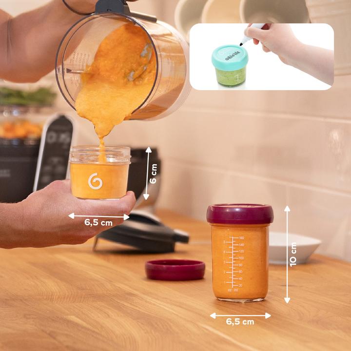 Actual product image Babymoov Babybols + recipe book
