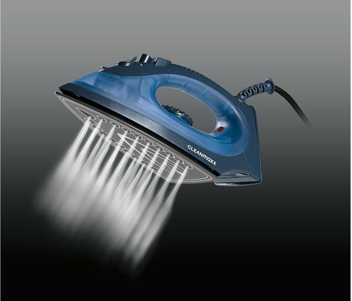 Immagine prodotto CleanMaxx Ferro da stiro a vapore edizione CLEAN (2200 W, 0.70 g/min)