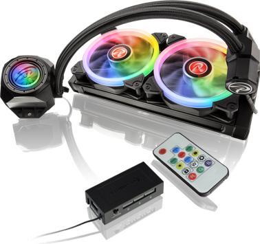Produktbild Raijintek Orcus RGB Rainbow Komplett-Wasserkühlung