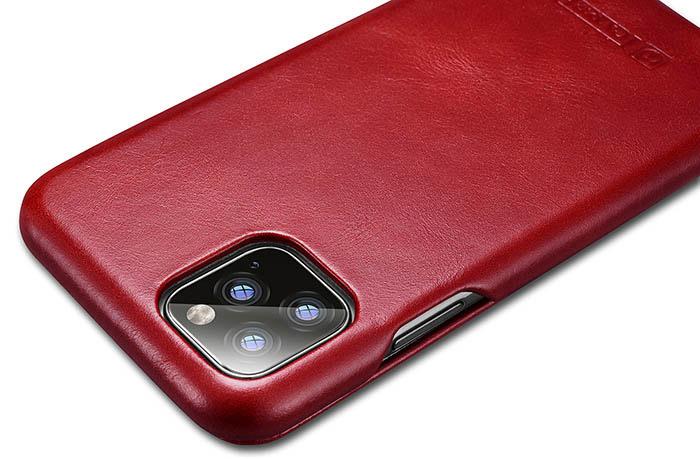 Produktbild iCarer Lederhülle mit Klappe (Apple iPhone 11 Pro Max)