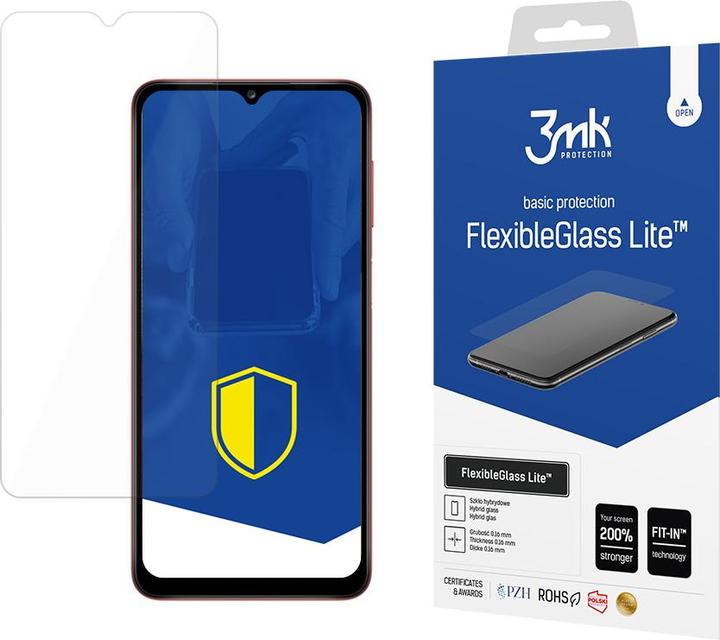 Actual product image 3MK FlexibleGlass Lite Display Film (1 Piece, Samsung Galaxy A12)