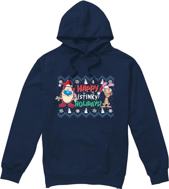 Ren & Stimpy Happy Stinky Holidays Kapuzenpullover