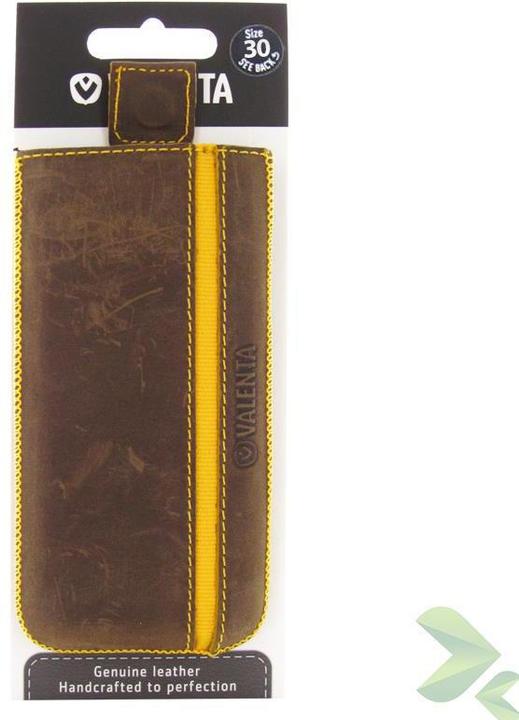 Immagine prodotto Valenta Valencia Pocket Stripe Vintage Valentine - Testa rossa Samsung Galaxy S5, Sony Xperia Z e altri (Samsung Galaxy Ace, Nokia Lumia 1020, Sony Xperia M2, Nokia Lumia 930, Samsung Galaxy S5, Sony Xperia Z)