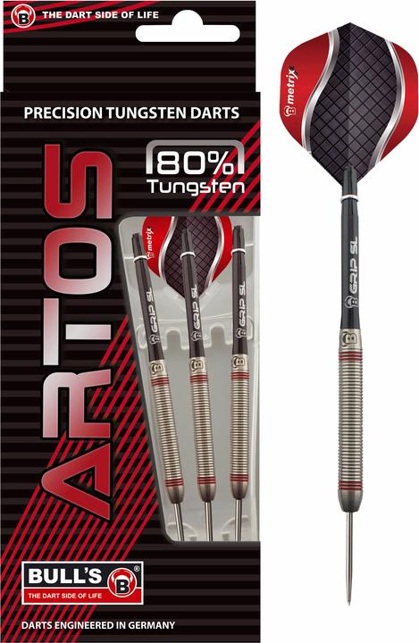 Produktbild Bull's Artos AR3 Steeldart, Red 80% Tungsten (24 g)