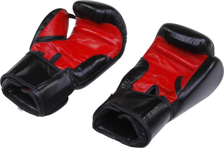 Immagine prodotto Ju-Sports Guanti da boxe nero/rosso (10 OZ, 10)