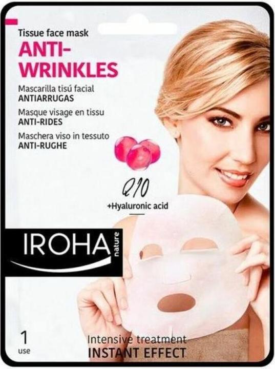 Actual product image Iroha Nature Nature - Tissue Face Mask Anti-Wrinkles (20 ml)
