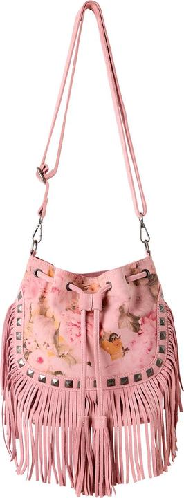 Produktbild Joe Browns Fringed Floral Print Suede Bag