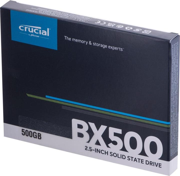 Produktbild Crucial BX500 (500 GB, 2.5")