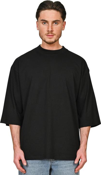Actual product image Casual Classics Unisex Adult Combed Ringspun Cotton Extended Neckline Oversized Short-Sleeved T-Shirt (4XL)