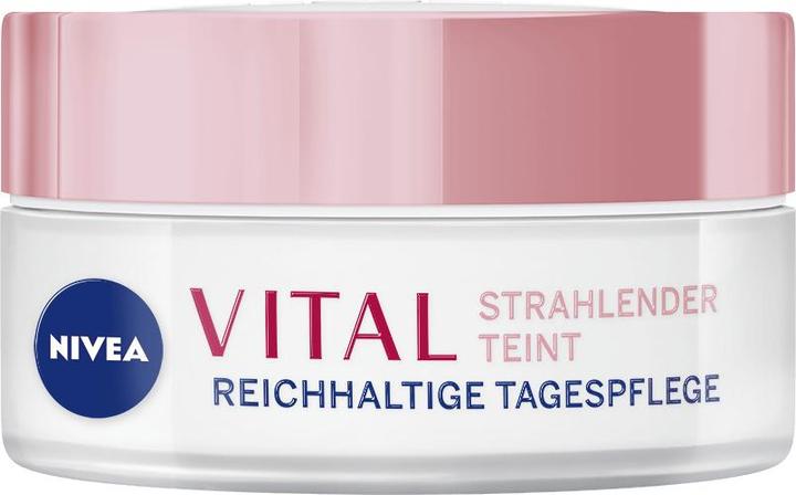 Produktbild NIVEA Vital Anti-Age Tagespflege strahlender Teint Topf 50 ml (50 ml, Tagescreme)