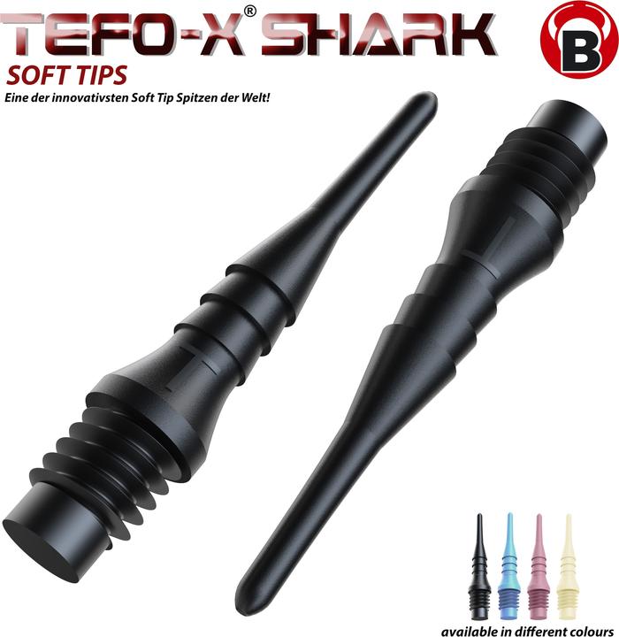 Produktbild Bull's Tufflex Soft Tips 6mm(2BA)