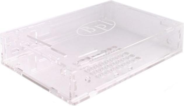 Actual product image Sinovoip BPI-R1 ACRYLIC CASE - Acrylic Clear Case for Banana Pi R1 (Housing)