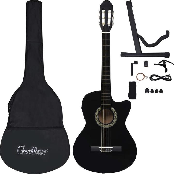 Actual product image VidaXL Noll (Western guitar, Duroplastic plastics, Lime wood)