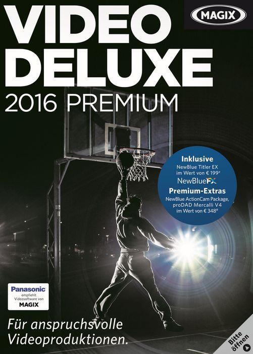 Produktbild Magix Video Deluxe 2016 Premium (1 User, unbegrenzt)
