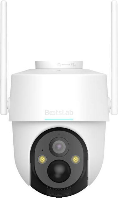 Botslab PT Battery Wi-Fi Camera, 5200mAh Rechargeable Battery, AI Human Detection, IP65 Weatherproof