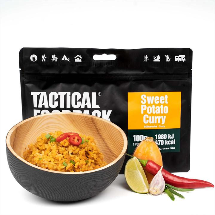Actual product image Tactical Foodpack Sweet Potato Curry (100 g)