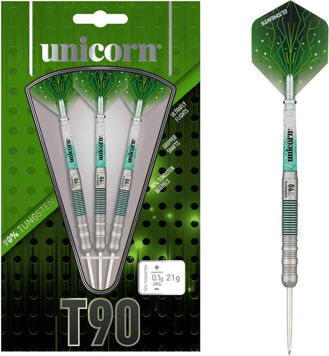 Actual product image Unicorn Core XL T90 Steel Darts (21 g)