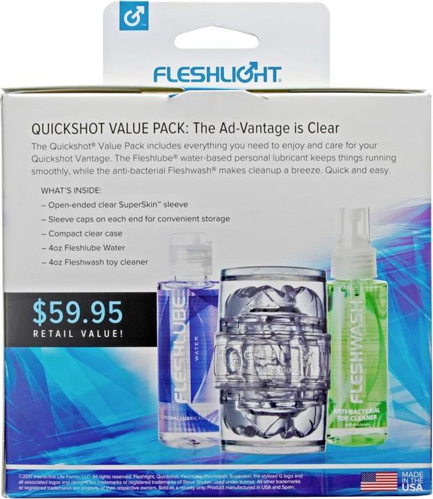 Image du produit Fleshlight Quickshot Vantage Combo