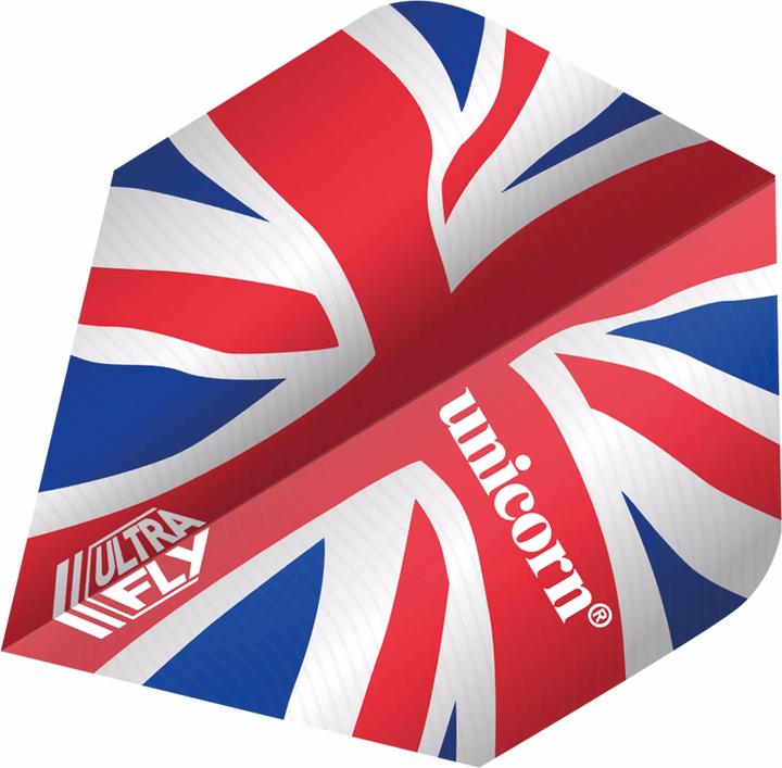 Actual product image Unicorn Ultra Fly 100 Union Jack Wave Flights
