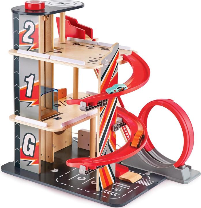 Hape Stunt track with charging station