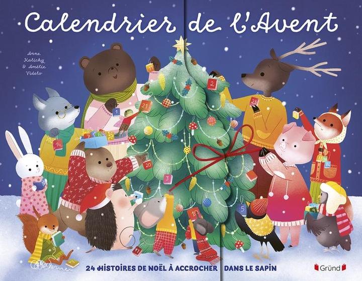 Produktbild Gründ éditions Calendrier de l'Avent (Französisch, Kalicky Anne, Videlo Amélie, 2024)